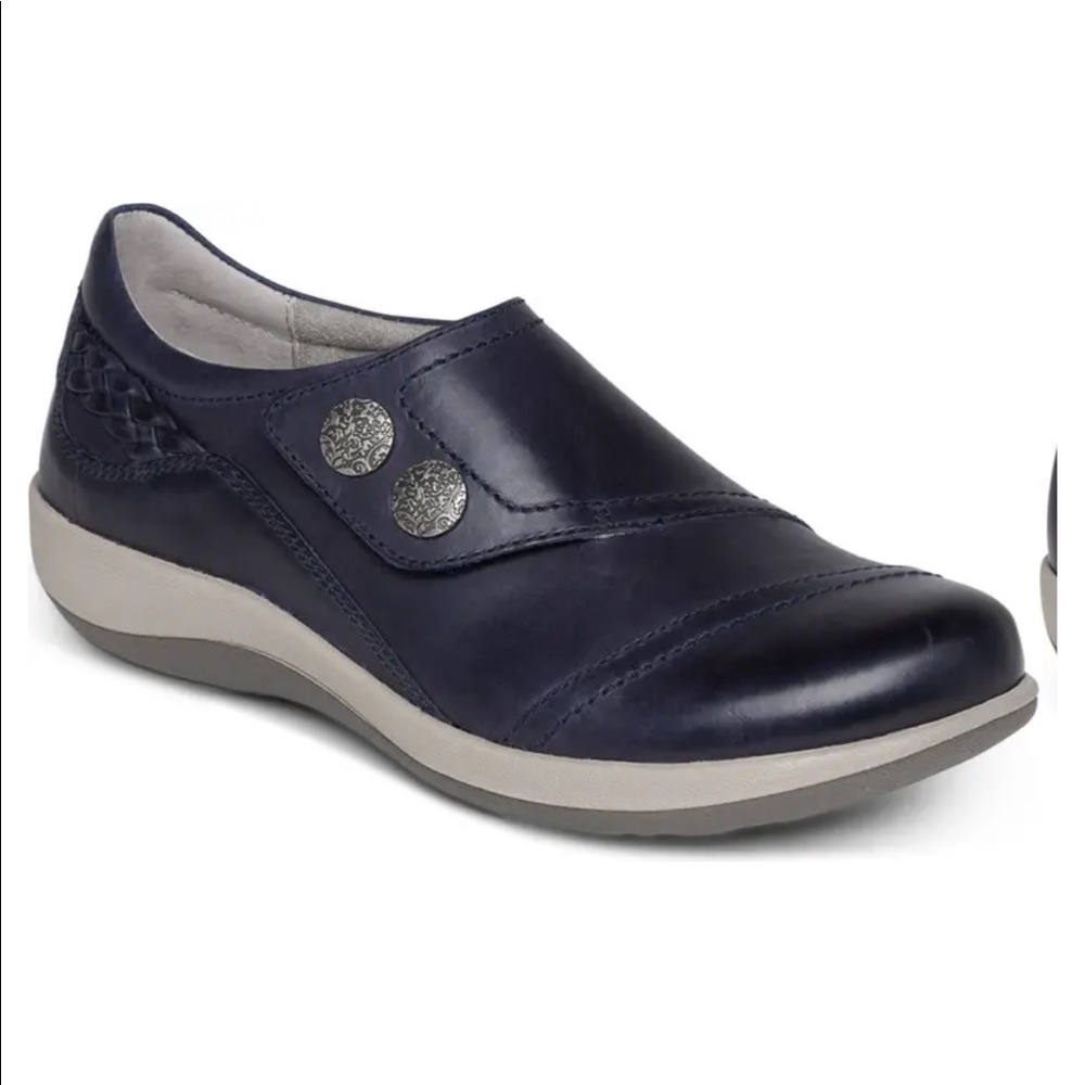 Aetrex Karina Monk Strap Flat.